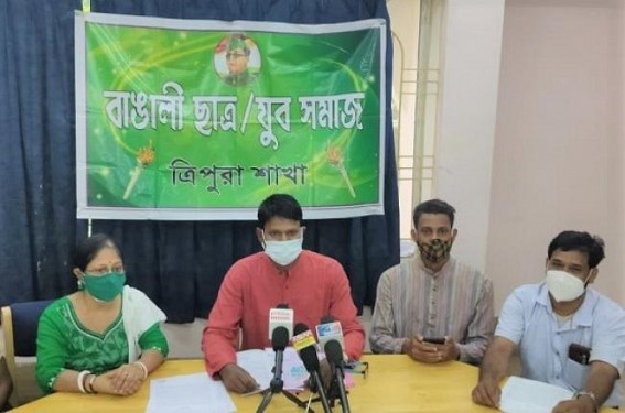 Amra Bangali Youth Wing opposed 'Greater Tipraland'